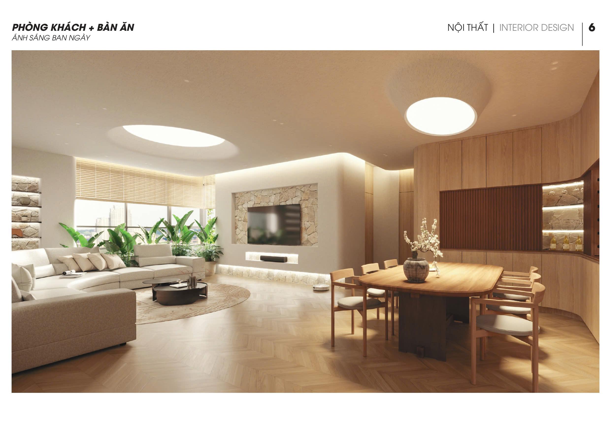 THIẾT KẾ NỘI THẤT CĂN HỘ 160M2 – THE DIAMOND RESEDENCE