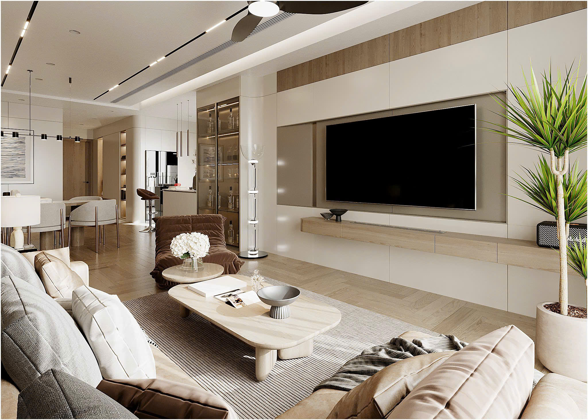 CHUNG CƯ PHONG CÁCH HIỆN ĐẠI S=110M2 – BRG 25 LÊ VĂN LƯƠNG