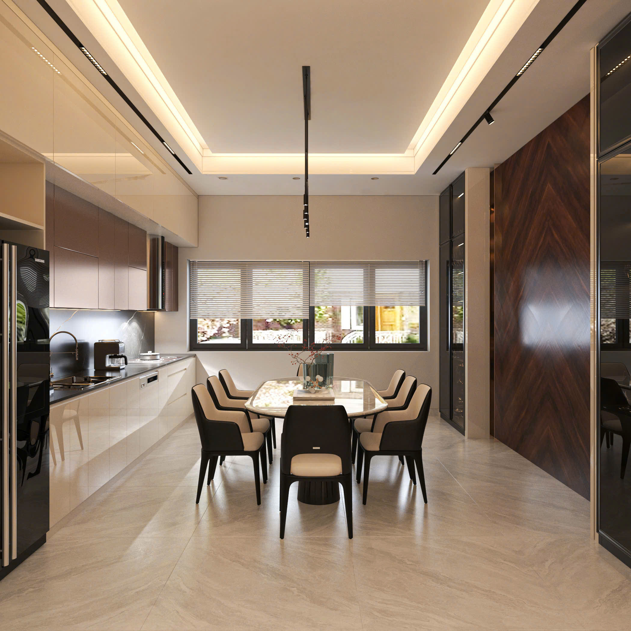 Chung cư 3pn phong cách hiện đại