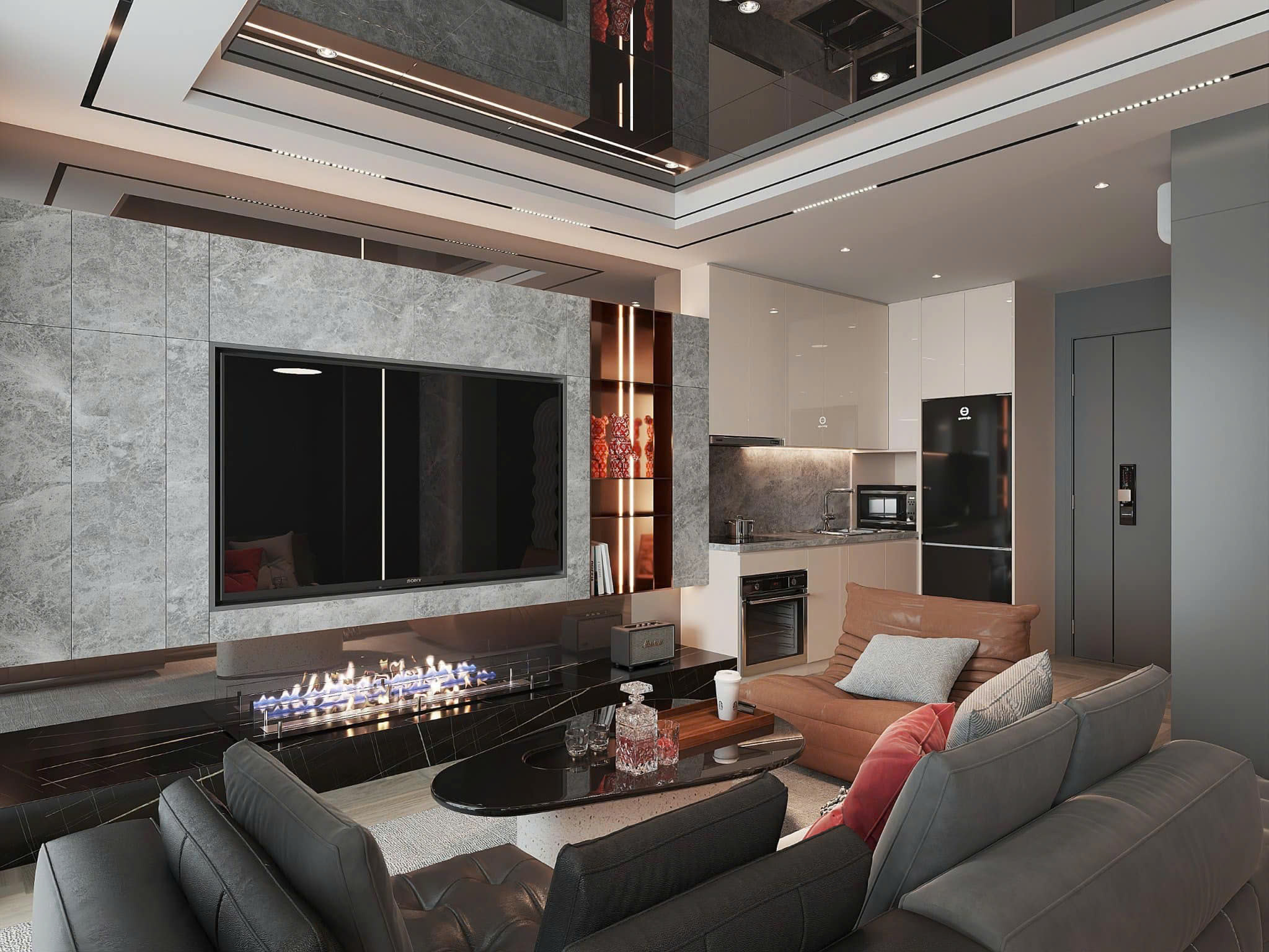 THIẾT KẾ NỘI THẤT CHUNG CƯ – COSMO TÂY HỒ 95M2