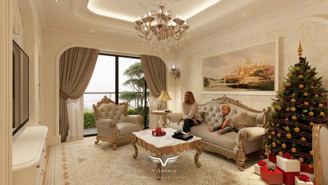Căn hộ Tân Cổ Điển 144m² – The Diamond 25 Lê Văn Lương